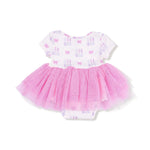 Angel Dear Lil Sis - Tutu Bodysuit Dress - 