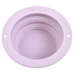 Three Little Tots Lilac Collapsible Bowl for Travel or Home - 