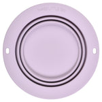 Three Little Tots Lilac Collapsible Bowl for Travel or Home - 