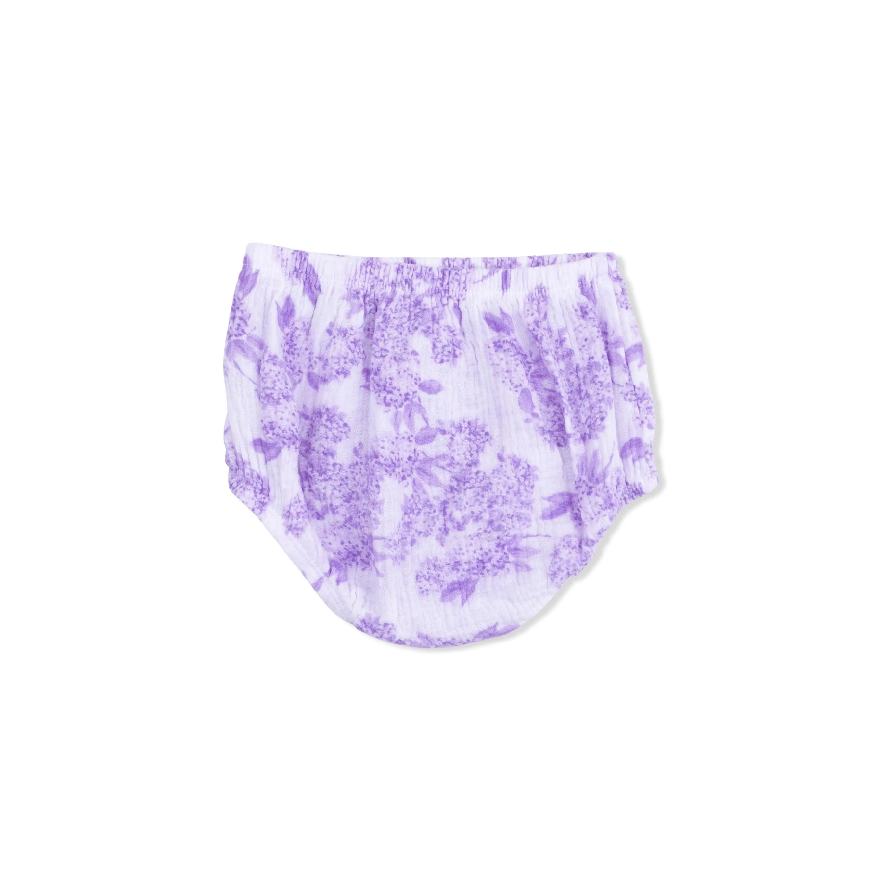 Angel Dear Lilac Floral - Smocked Sundress with Bloomer - 