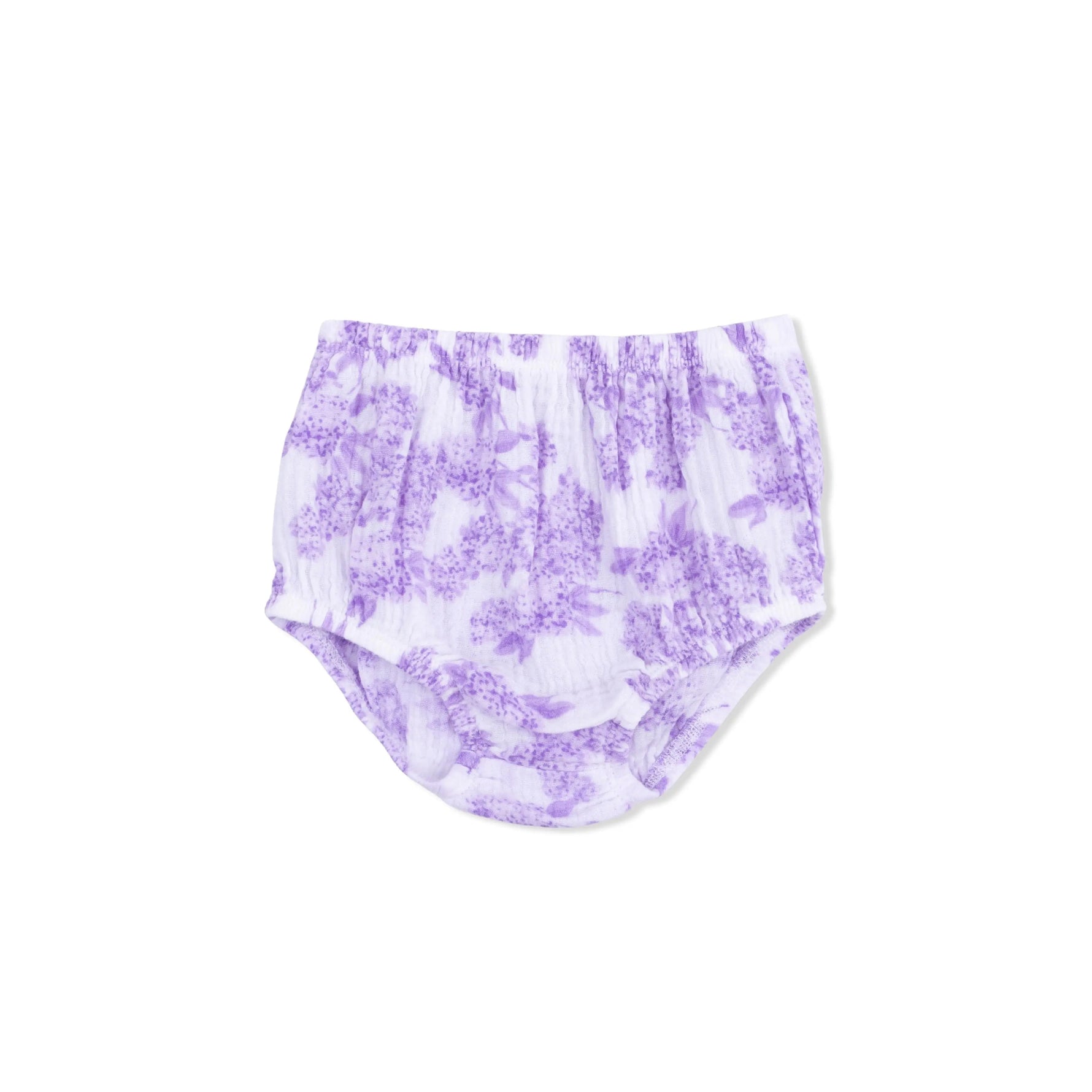 Angel Dear Lilac Floral - Smocked Sundress with Bloomer - 