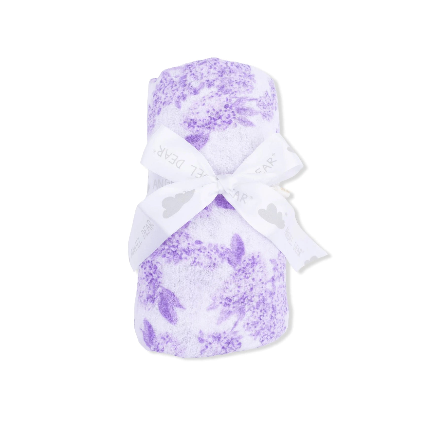 Angel Dear Lilac Floral - Swaddle Blanket - 