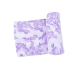 Lilac Floral - Swaddle Blanket - Pink, Purple, Linens, Motif, Napkin | Everetts Place