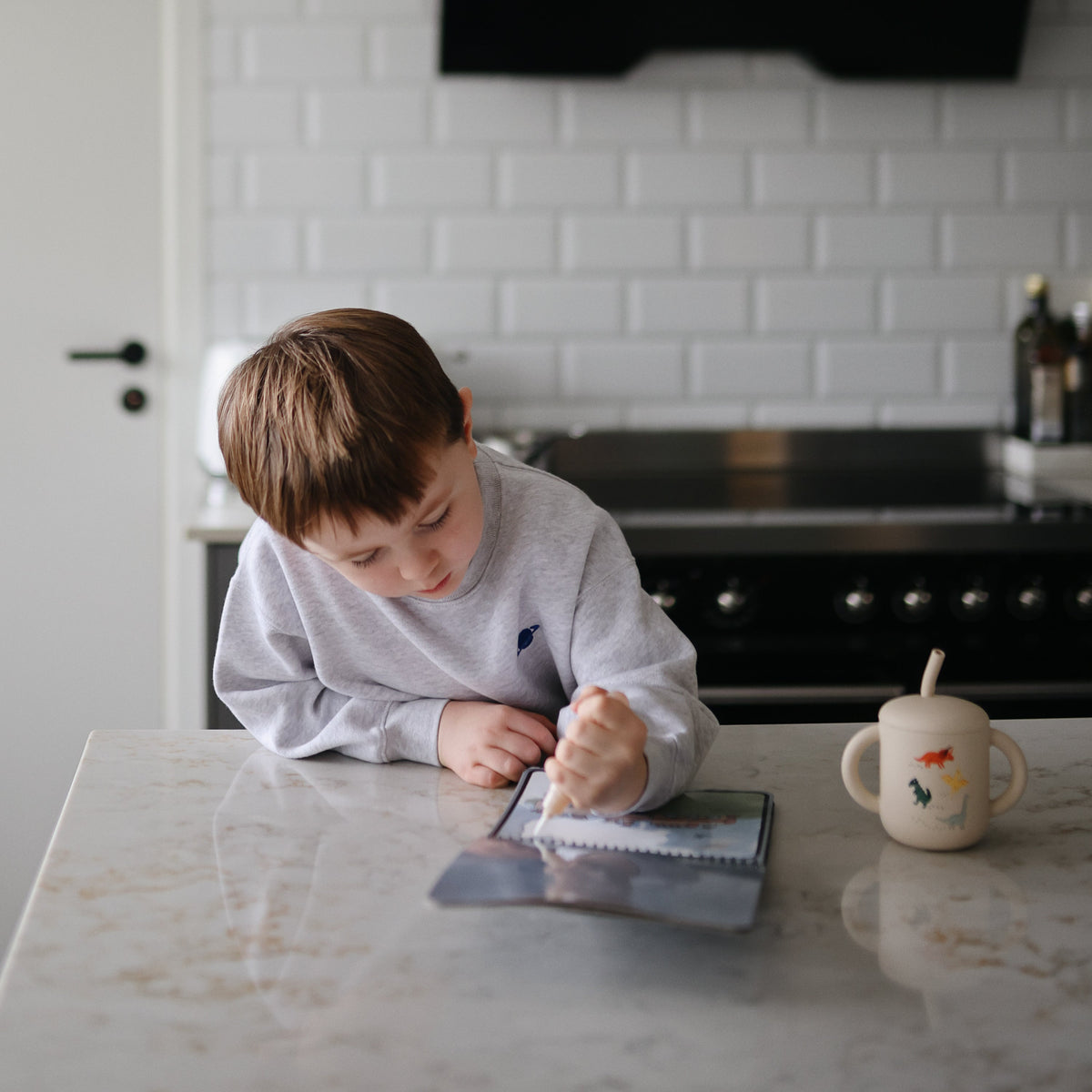 Silicone Training Cup + Straw by Mushie