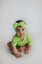Three Little Tots Lime Green Headband - 
