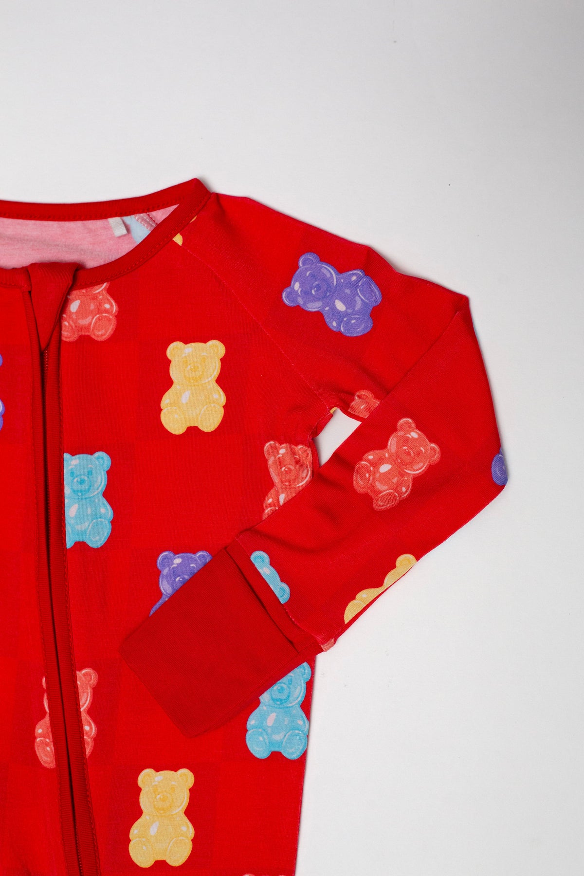 Gummy Yummy Bamboo Onesie: Tiny Beginnings Bamboo Onesie by Rayn’s Tiny Stitches