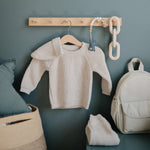 Mushie Links Teether Made from Food Grade Silicone for Sore Gums Relief and Comfort - Everetts Place Boutique - 