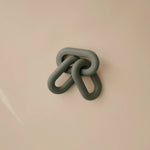 Mushie Links Teether Made from Food Grade Silicone for Sore Gums Relief and Comfort - Everetts Place Boutique - 