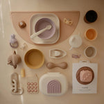 Mushie Links Teether Made from Food Grade Silicone for Sore Gums Relief and Comfort - Everetts Place Boutique - 