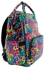Texas Tushies Lisa Trendy Diaper Bag Backpack with Stylish Prints for Busy Parents - 