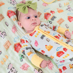LollyBanks Little Barnyard Zipper One Piece Pajama