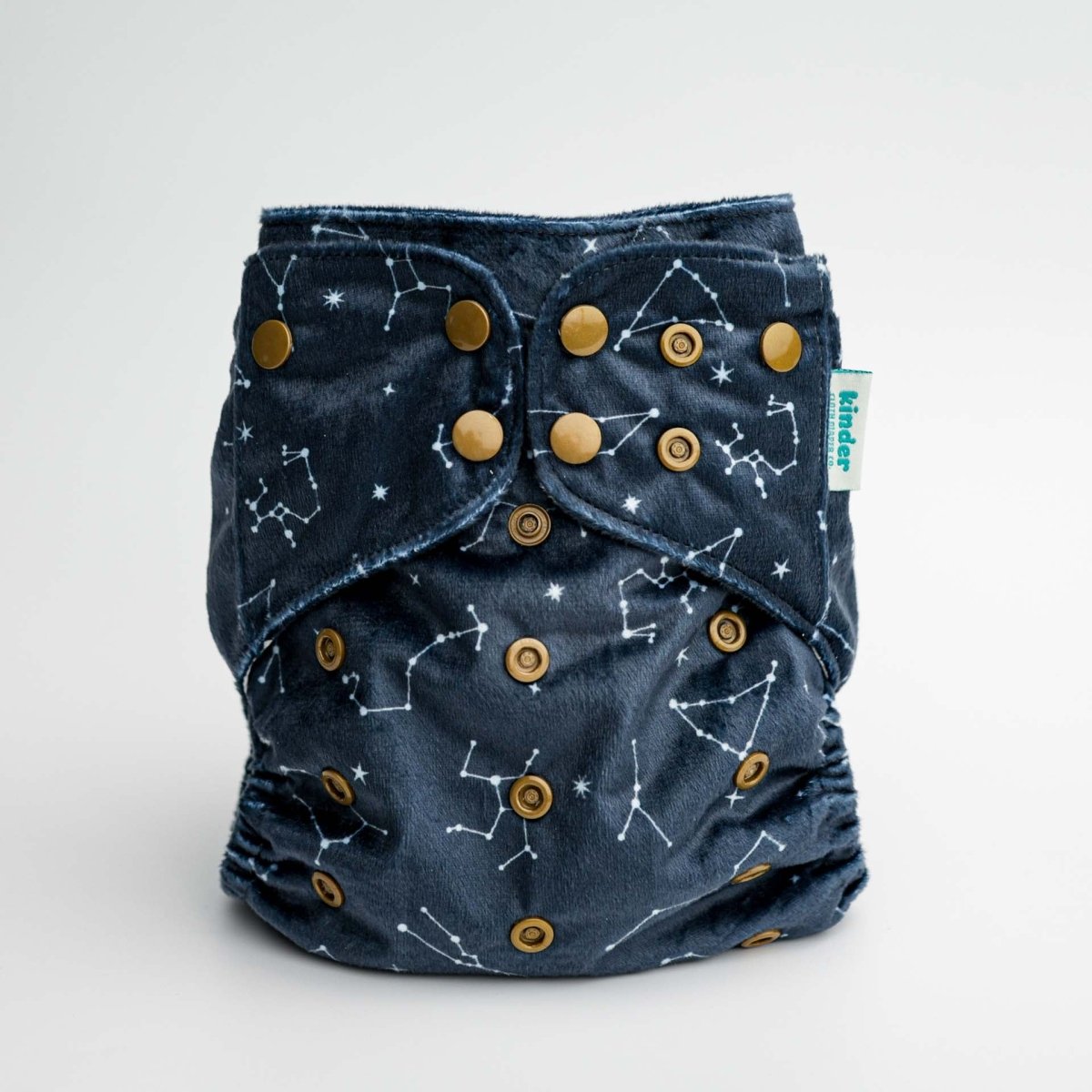 Patterned Lounger Pocket Cloth Diaper — Minky Fleece with Athletic Wicking Jersey - Everetts Place Boutique - Pocket Diaper