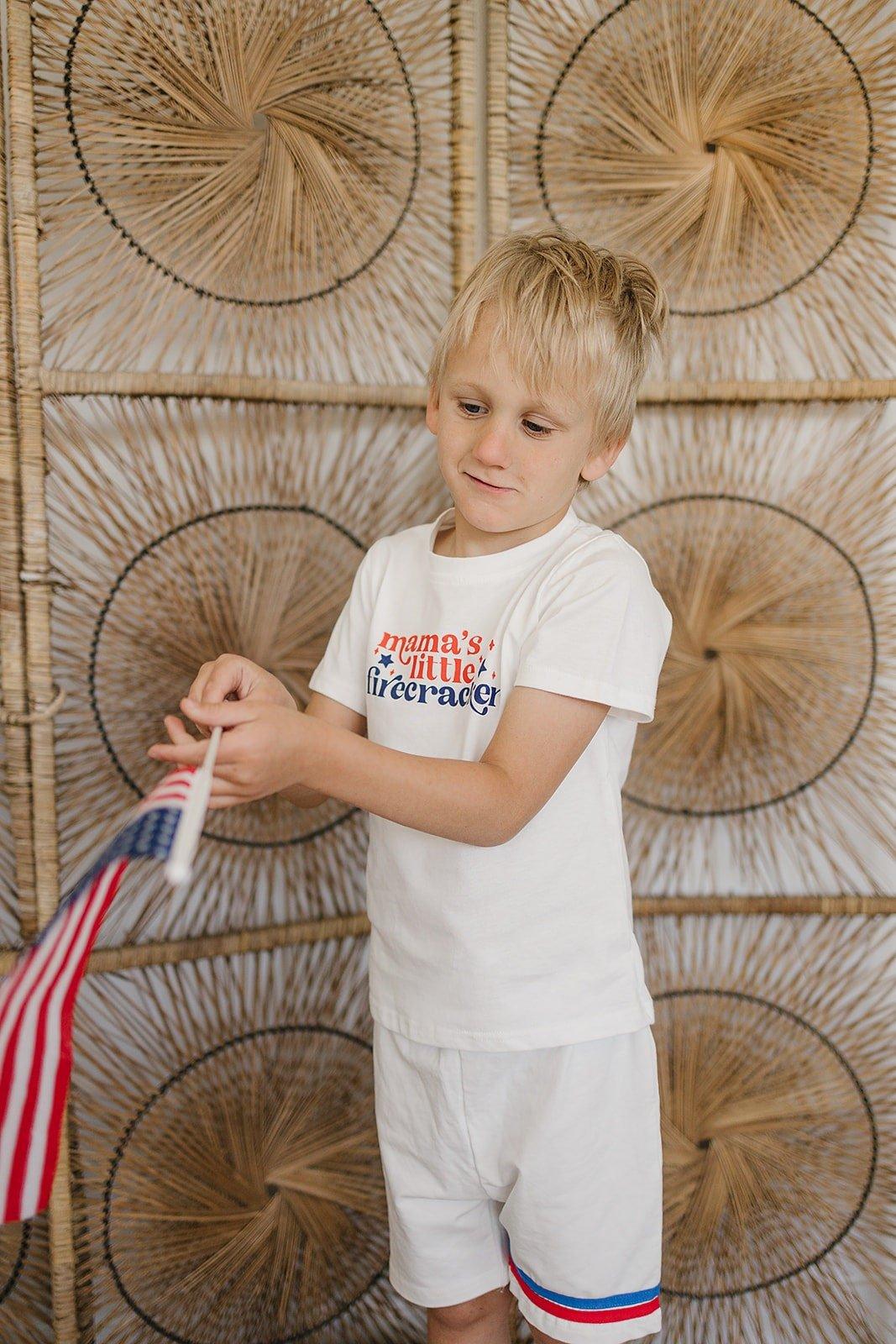 Little Joy Co. Little Joy Co. Organic USA Pride Toddler T-Shirt
