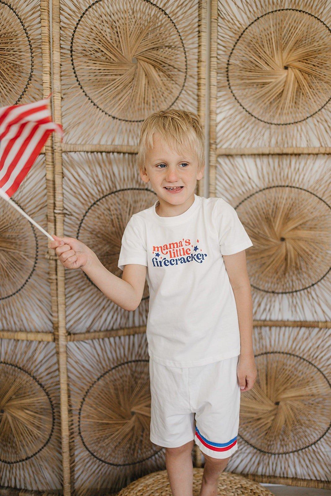 Little Joy Co. Little Joy Co. Organic USA Pride Toddler T-Shirt
