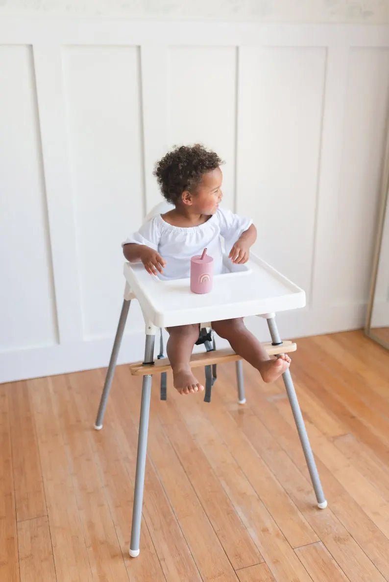 Little Joy Co. Little Joy Co Silicone Sippy Cup With Straw For Babies 6oz - Everetts Place Boutique - 