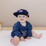 Little Joy Co. Little Joy Co. Ultra Soft Terry Baby Sweatshirt Romper