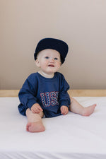 Little Joy Co. Little Joy Co. Ultra Soft Terry Baby Sweatshirt Romper