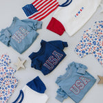 Little Joy Co. Little Joy Co. Ultra Soft Terry Baby Sweatshirt Romper