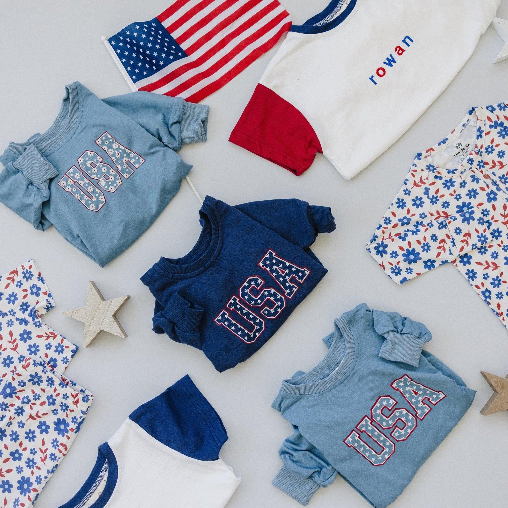 Little Joy Co. Little Joy Co. Ultra Soft Terry Baby Sweatshirt Romper