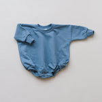 Little Joy Co. Little Joy Co. USA Ultra Soft Terry Sweatshirt Romper for Babies