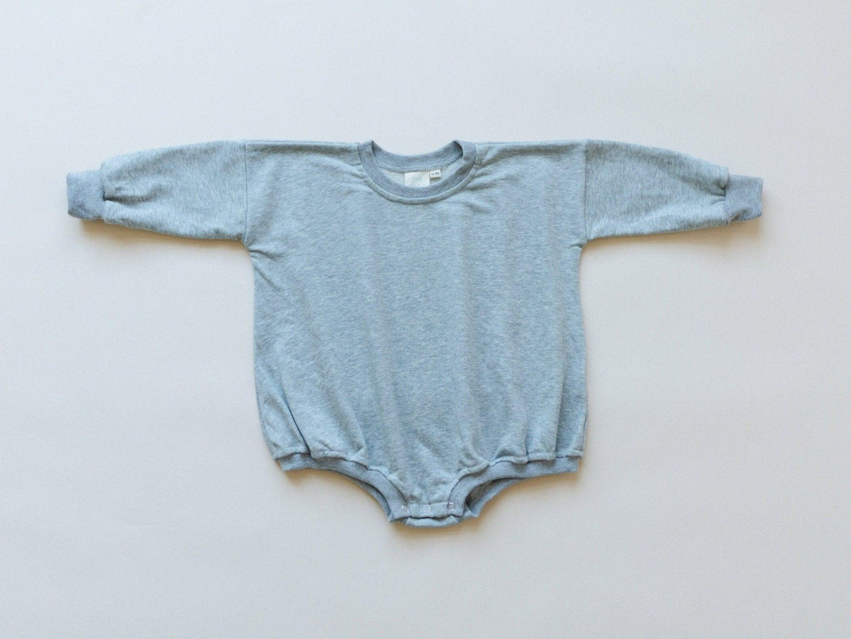 Little Joy Co. Little Joy Co. USA Ultra Soft Terry Sweatshirt Romper for Babies
