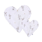 Little Lamb Scent Hearts - White, Heart, Natural material, Ornament, Love | Everetts Place