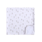Little Lamb Swaddle Blanket - White, Linens | Everetts Place