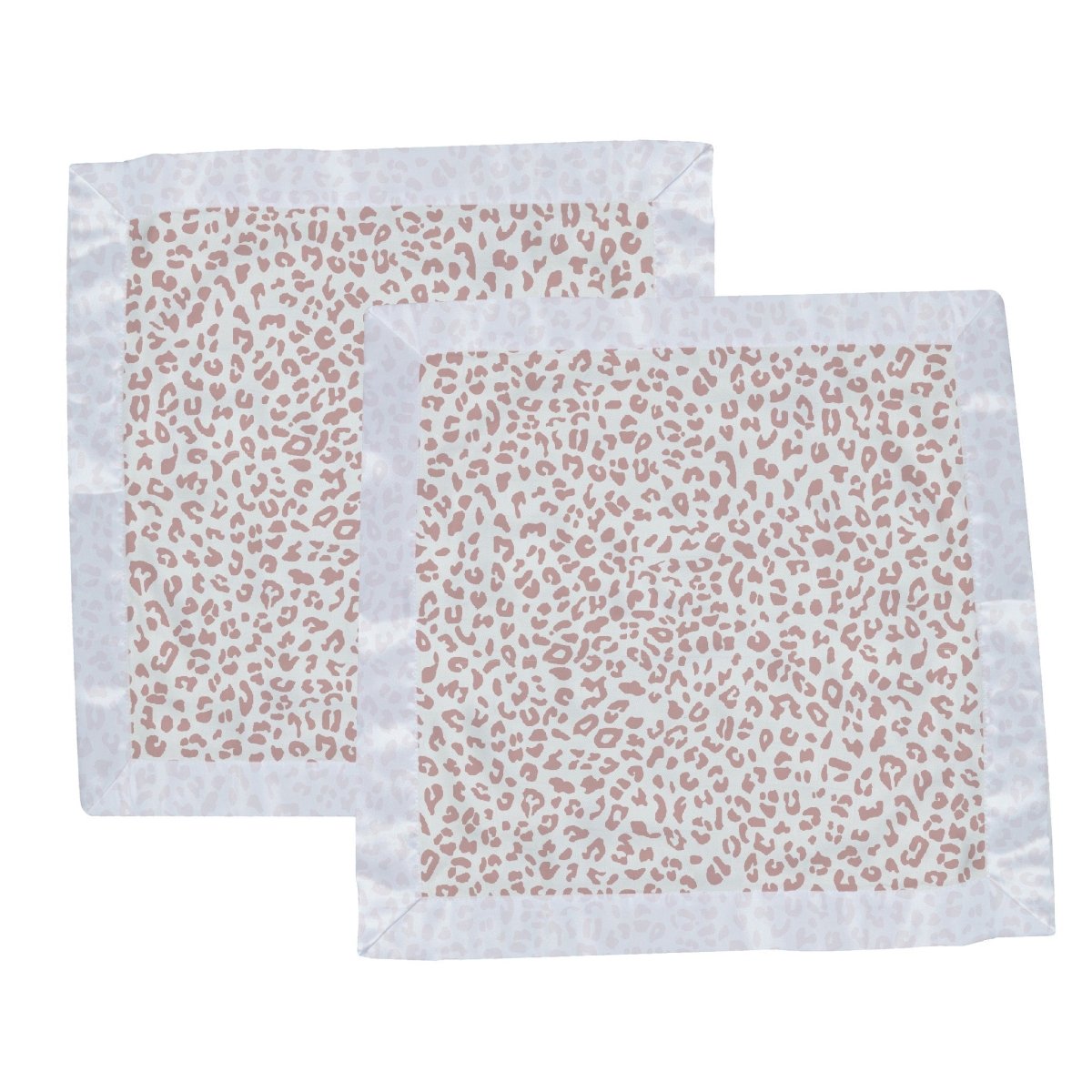 Newcastle Classics Little Leopard Security Blanket Made of Soft Bamboo Muslin for Kids - 