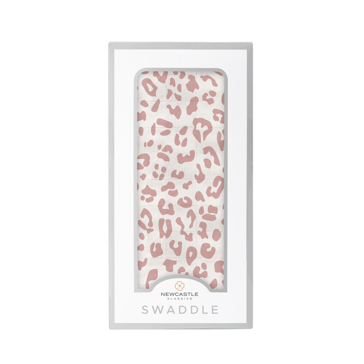 Little Leopard Swaddle - Pink, Paw, Box | Everetts Place