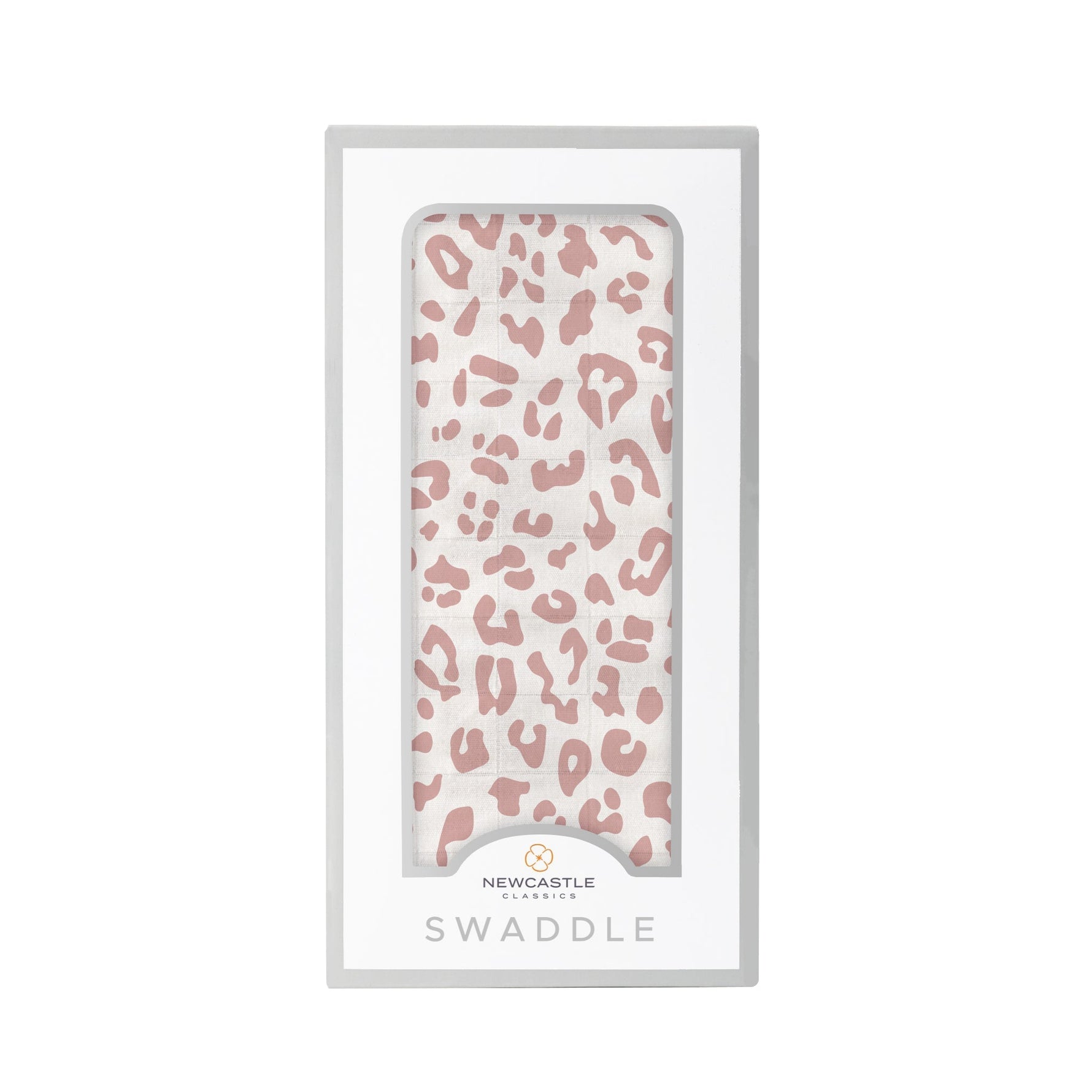 Little Leopard Swaddle - Pink, Paw, Box | Everetts Place