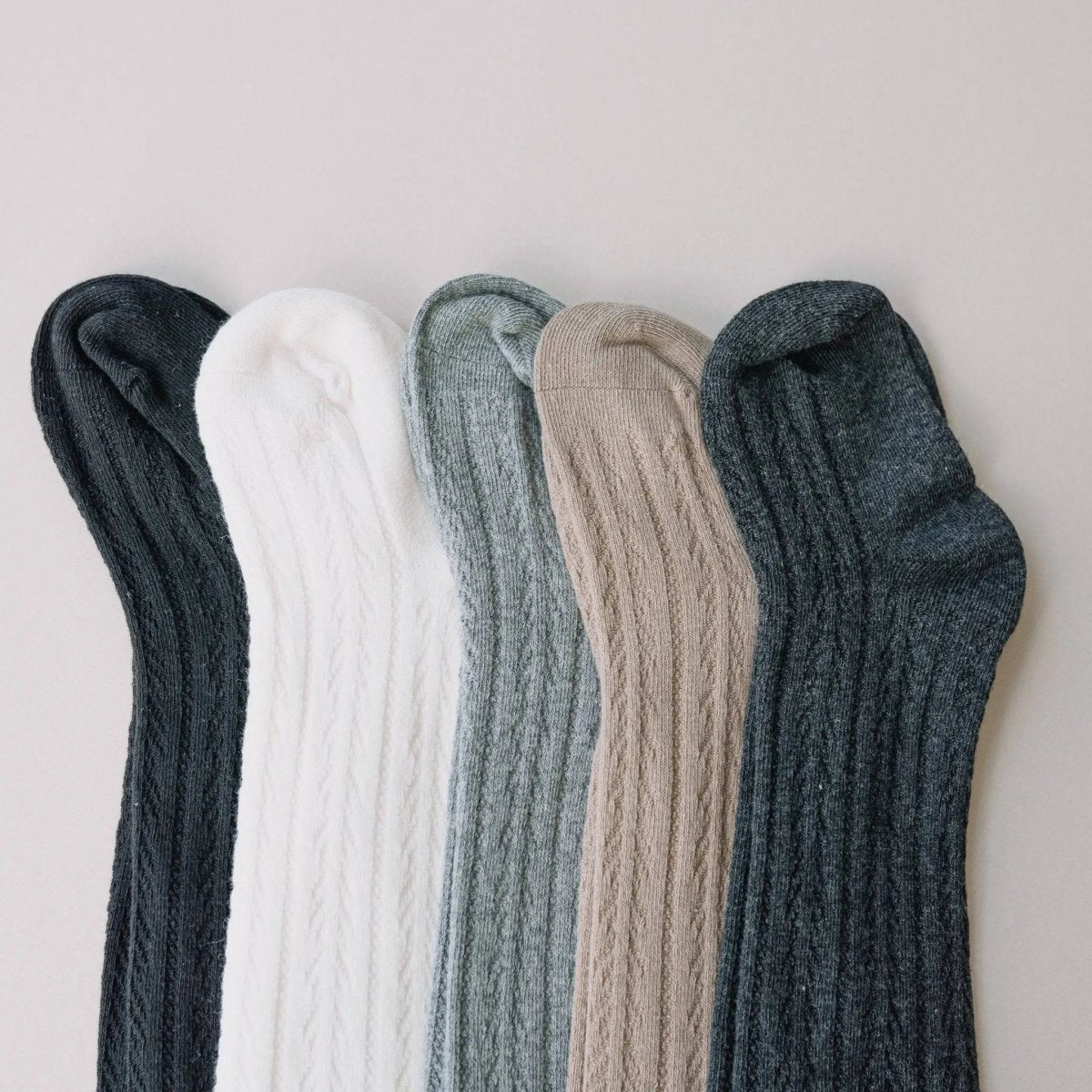 Little Love Bug Co. Little Love Bug Cable Knit Tights - 