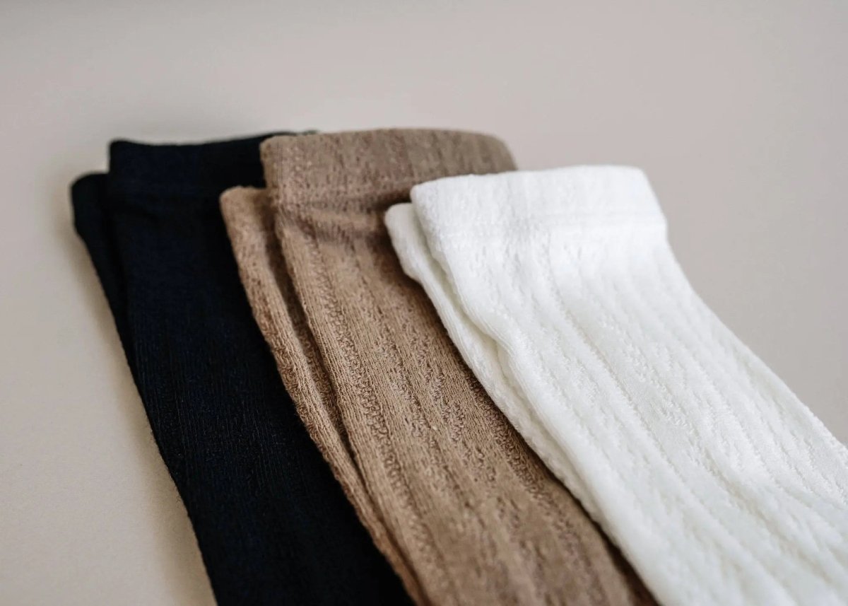 Little Love Bug Co. Little Love Bug Cable Knit Tights - 