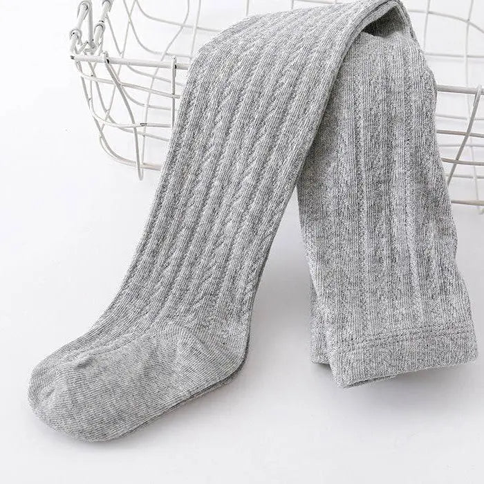 Little Love Bug Co. Little Love Bug Cable Knit Tights - 