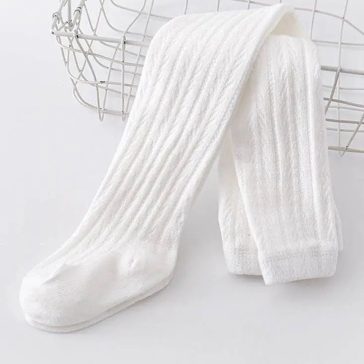 Little Love Bug Co. Little Love Bug Cable Knit Tights - 