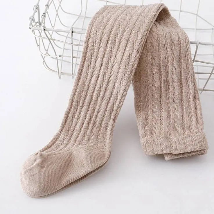 Little Love Bug Co. Little Love Bug Cable Knit Tights - 