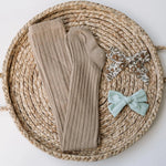 Little Love Bug Co. Little Love Bug Cable Knit Tights - 