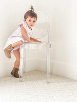 Little Love Bug Co. Little Love Bug Cowboy Boots with Natural Fit for Active Kids - 