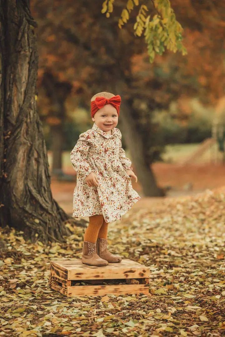 Little Love Bug Co. Little Love Bug Cowboy Boots with Natural Fit for Active Kids - 