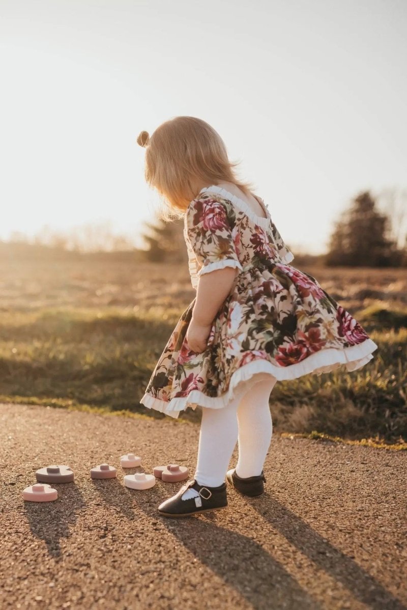 Little Love Bug Co. Little Love Bug T Bar Shoes with Adjustable Buckle for Growing Kids - 