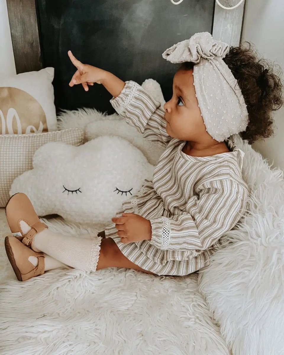 Little Love Bug Co. Little Love Bug T Bar Shoes with Adjustable Buckle for Growing Kids - 