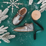 Little Love Bug Co. Little Love Bug T Bar Shoes with Adjustable Buckle for Growing Kids - 