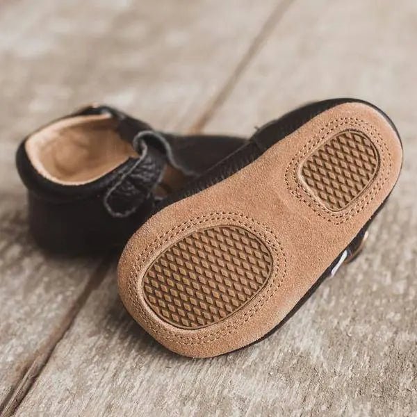 Little Love Bug Co. Little Love Bug T Bar Shoes with Adjustable Buckle for Growing Kids - 