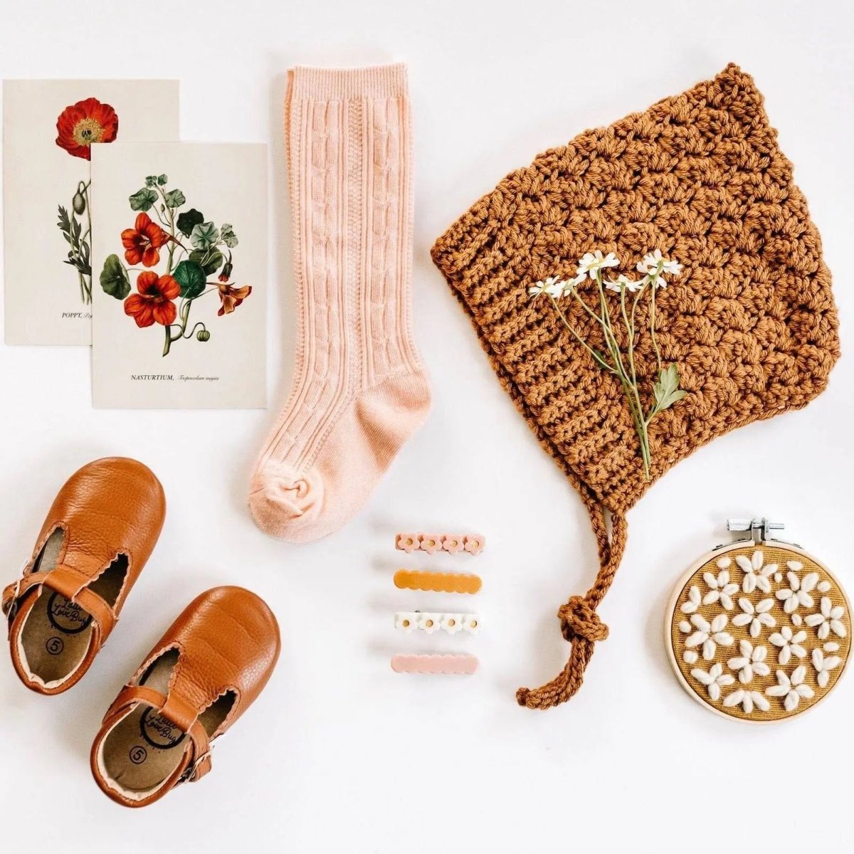 Little Love Bug Co. Little Love Bug T Bar Shoes with Adjustable Buckle for Growing Kids - 