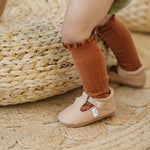 Little Love Bug Co. Little Love Bug T Bar Shoes with Adjustable Buckle for Growing Kids - 