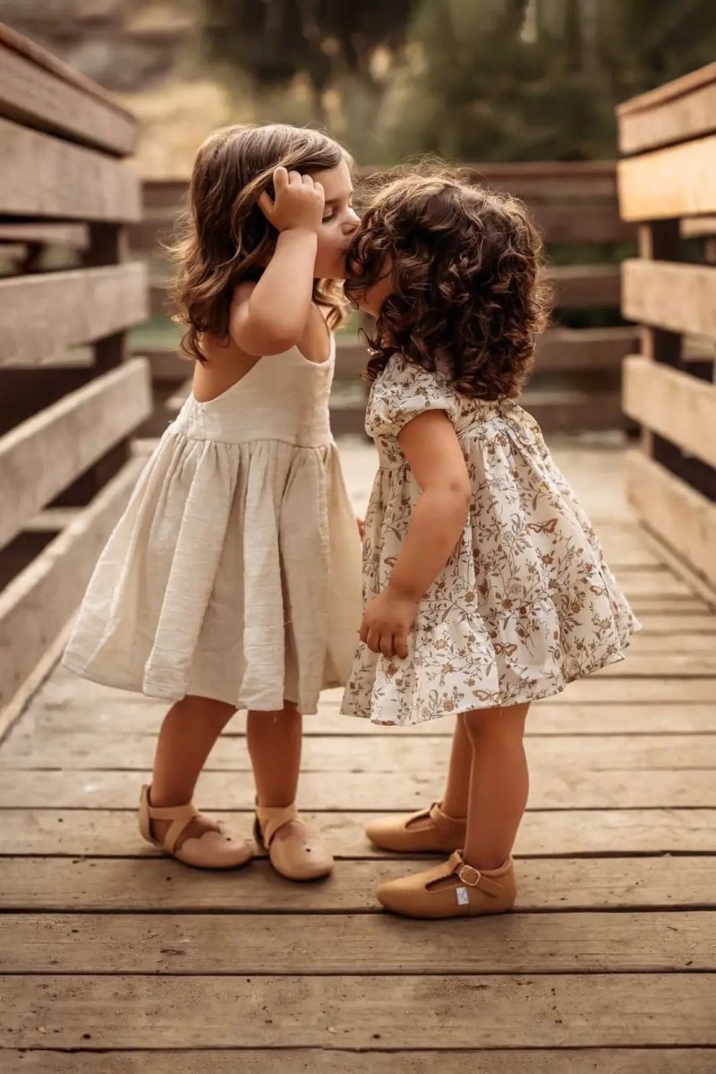 Little Love Bug Co. Little Love Bug T Bar Shoes with Adjustable Buckle for Growing Kids - 