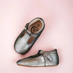 Little Love Bug Co. Little Love Bug T Bar Shoes with Adjustable Buckle for Growing Kids - 