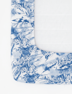 Little Mae & Co Little Mae And Co Crib Sheet All Cotton Toile Print For Nursery Everetts Place