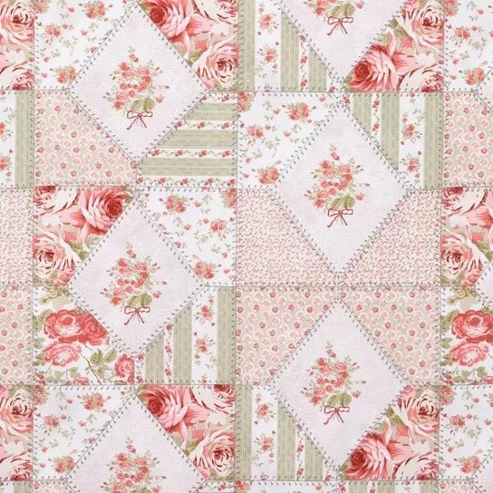 Little Mae & Co Little Mae and Co Nursing Pillow Cover Pink Patchwork Ruffle for Nursing Moms