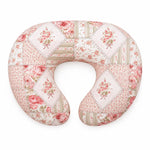 Little Mae & Co Little Mae and Co Nursing Pillow Cover Pink Patchwork Ruffle for Nursing Moms