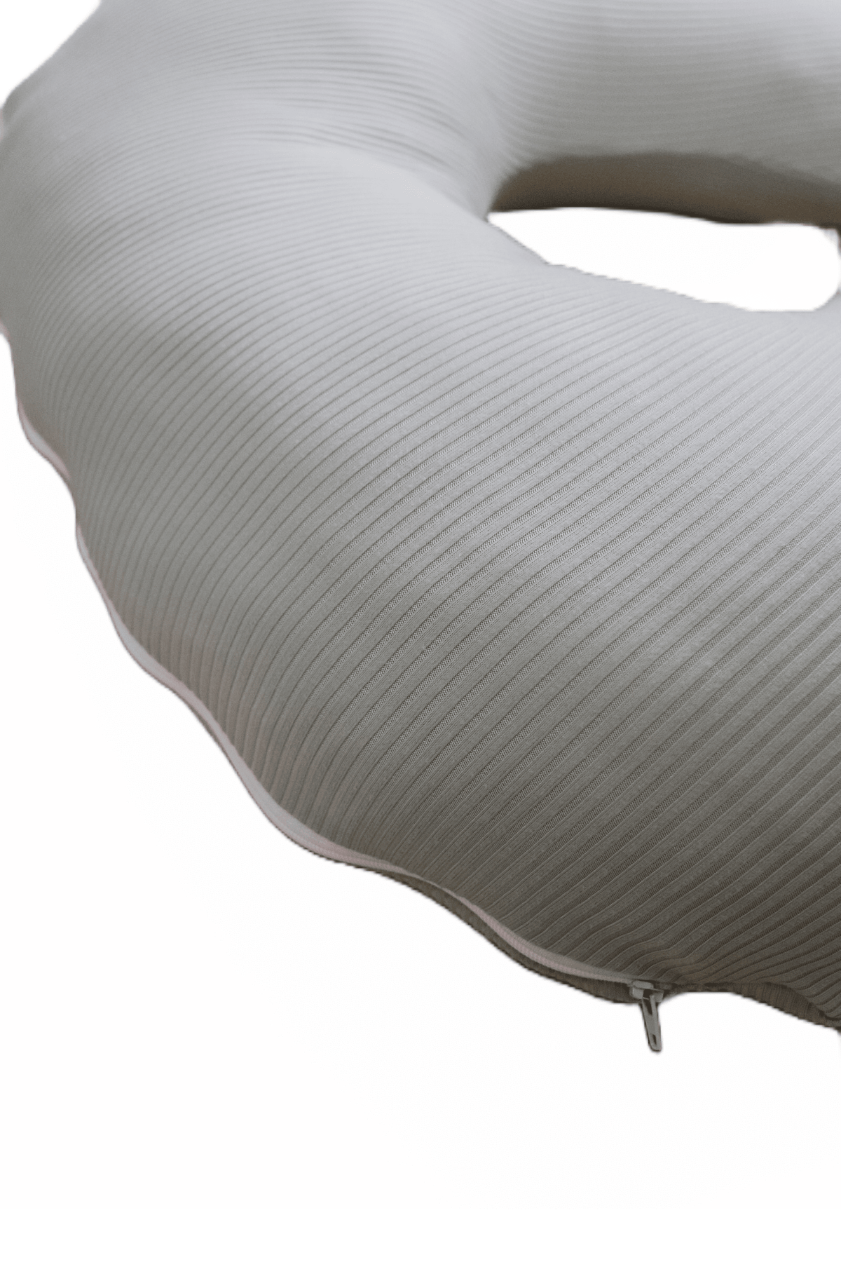 Little Mae & Co Little Mae And Co Nursing Pillow Cover Ribbed Seafoam With Stretch For Moms Everetts Place